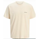 Kort�rmet T-shirt til M�nd Jack & Jones JORSPLIT BACK TEE 12272996 Hvid #2