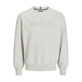 Sweaters uden H�tte til M�nd Jack & Jones JORFREDERIKSBERG SWEAT 12265756 Gr� #1