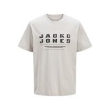 Kort�rmet T-shirt til M�nd Jack & Jones JCORECHARGE FRONT BRANDING TEE CREW NECK 12274716 Syren #1