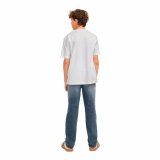 Kortrmet T-shirt til Brn Jack & Jones Joranatomy Skull Ss Crew Neck #3