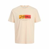 Brne Kortrmet T-shirt Jack & Jones Jorfrederiksberg Beige #1
