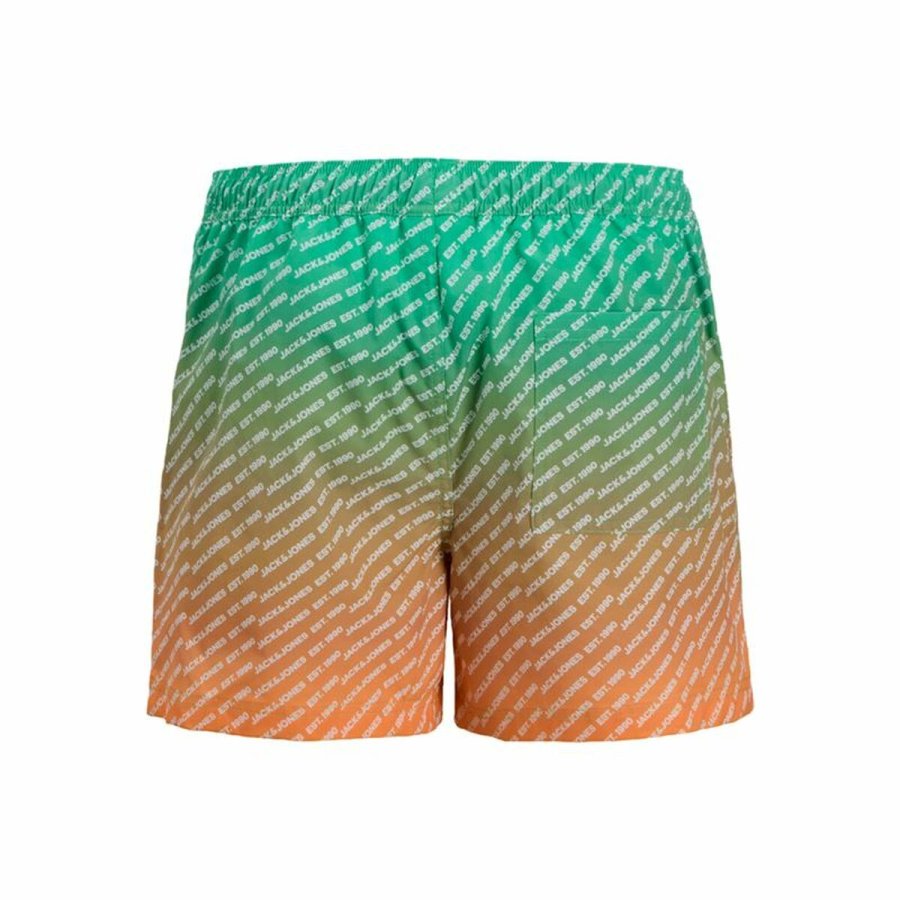 Badetj til Mnd Jack & Jones Jpstmaui Jjswim Gradient Limegrn #2