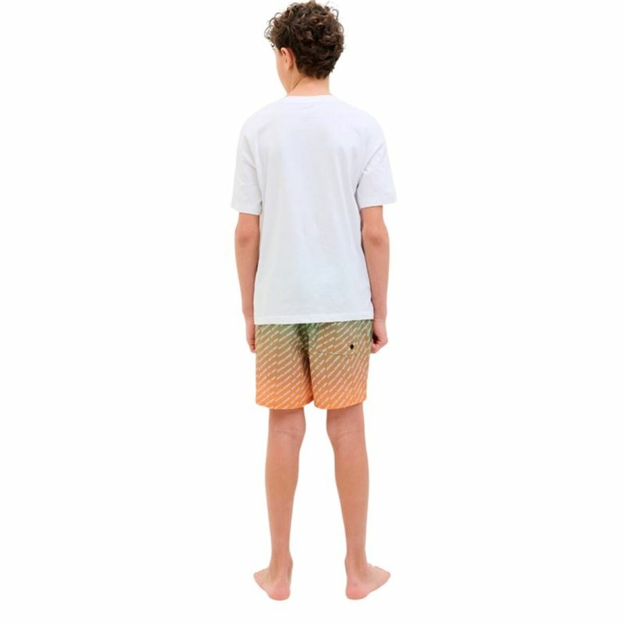 Badetj til Mnd Jack & Jones Jpstmaui Jjswim Gradient Limegrn #4