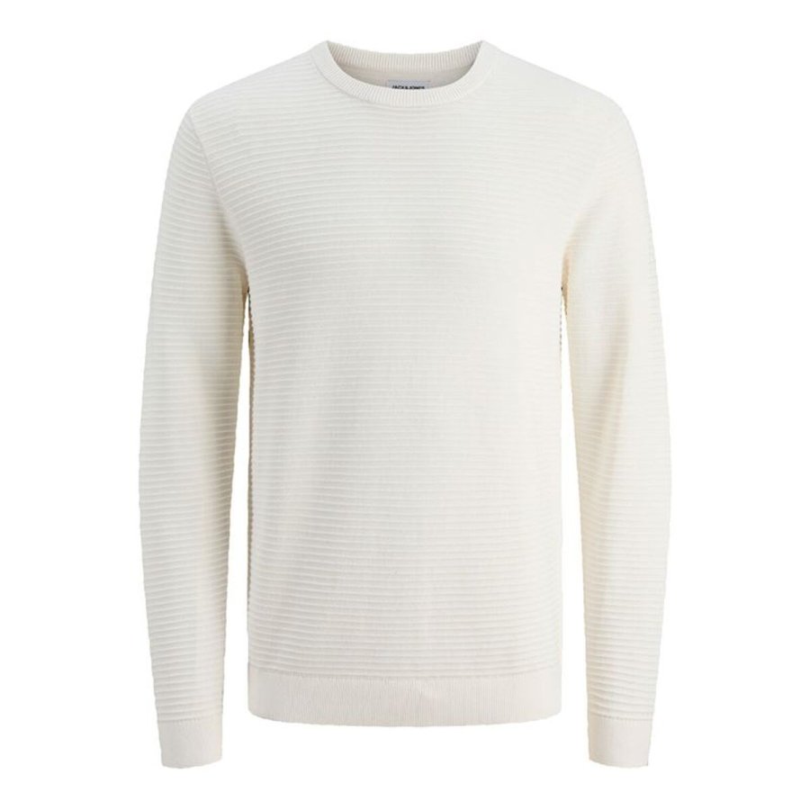 Sweaters uden H�tte til M�nd Jack & Jones Jjotto Knit Crew Neck Hvid #1
