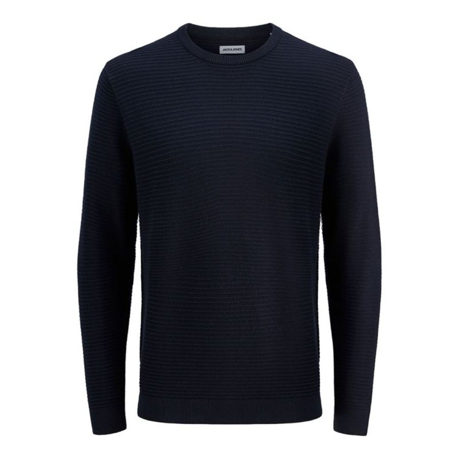 Sweaters uden H�tte til M�nd Jack & Jones Jjotto Knit Crew Neck Sky Marinebl� #1