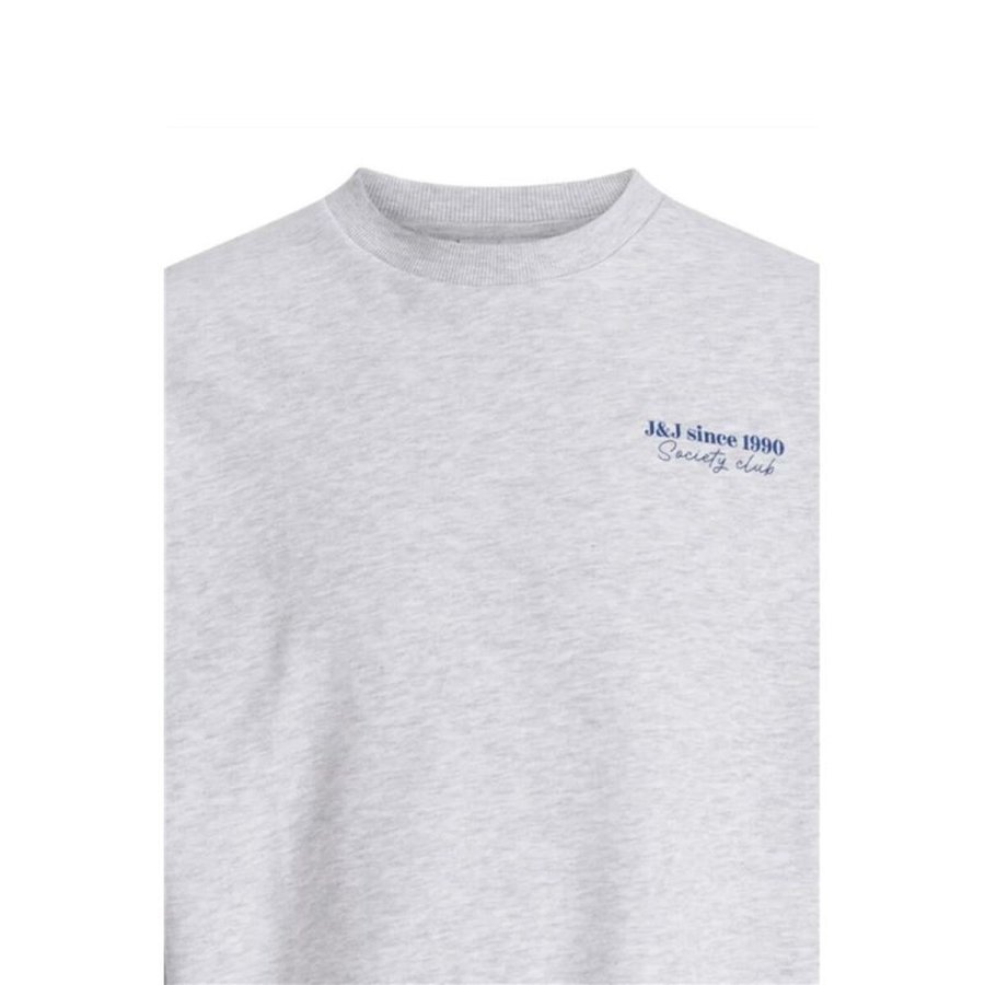 Sweaters uden H�tte til M�nd Jack & Jones Jjninety Crew Neck Hvid #2