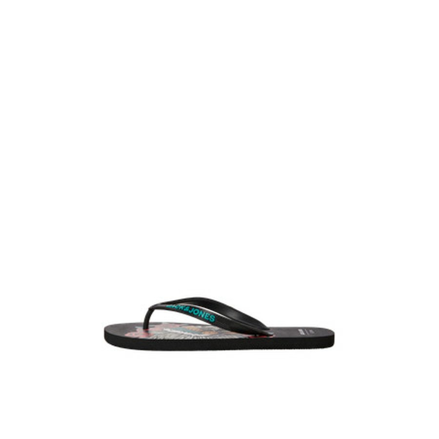 Klipklappere til mnd Jack & Jones JFWSKULLS FLIP FLOP 12280854 Sort #2