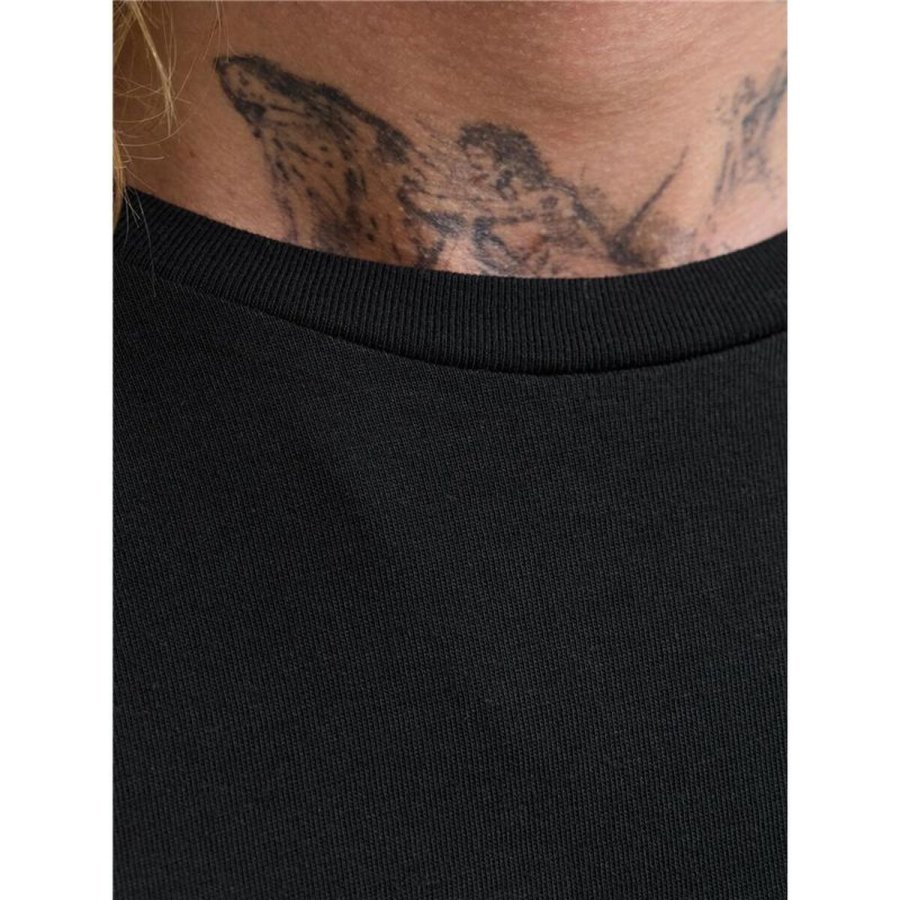 Lang�rmet T-shirt til M�nd Jack & Jones Jjhayato Ls Crew Sort #4