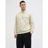 Sweaters uden H�tte til M�nd Jack & Jones JORNORREBRO EMB SWEAT HIGH NECK SN 12282899 Beige #2