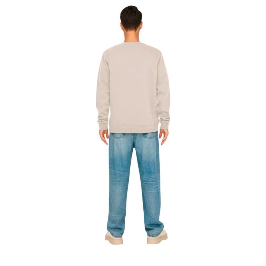 Sweaters uden H�tte til M�nd Only & Sons Onsdawson Reg Crew Vd Hvid #4