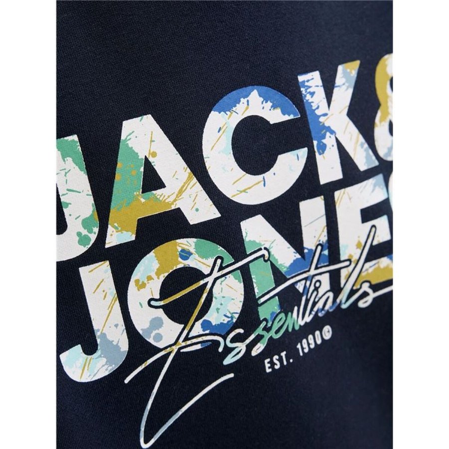 Sweaters uden H�tte til B�rn Jack & Jones Jjgeplas Crew Neck M�rkebl� #4