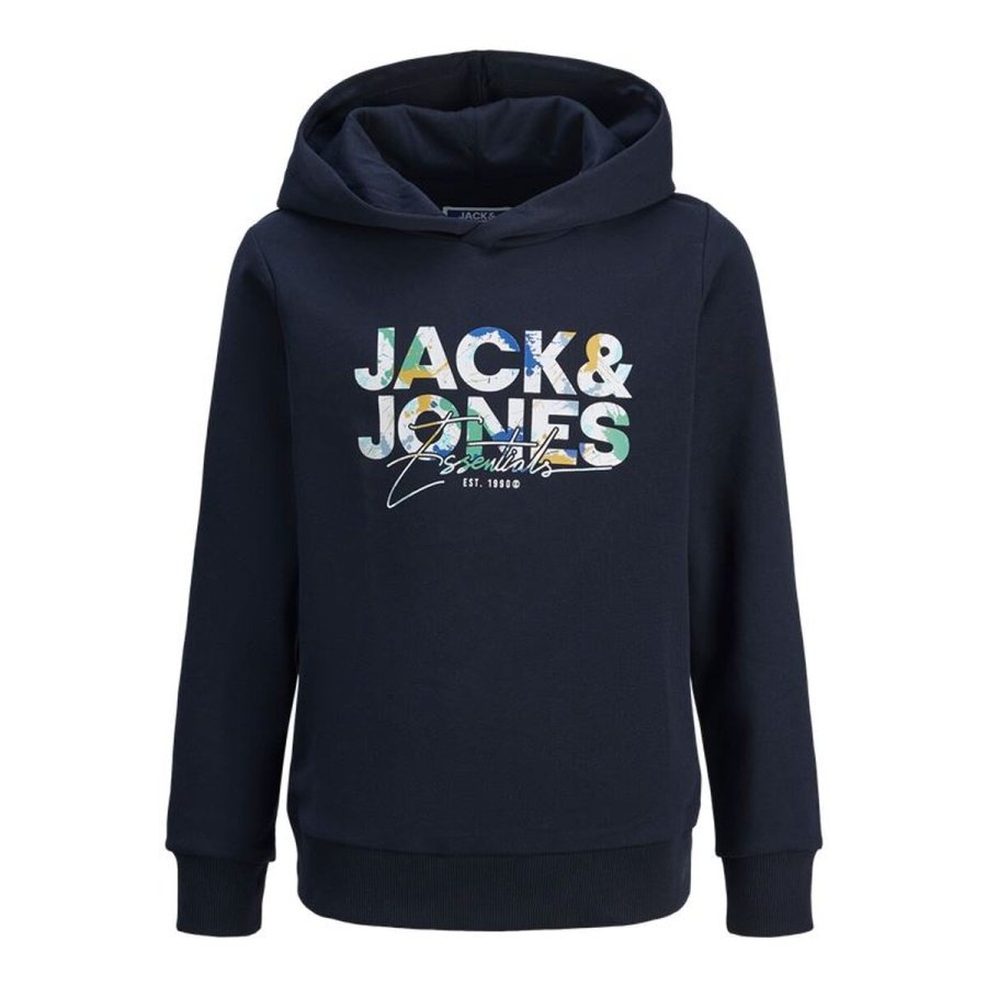Sweatshirt til B�rn Jack & Jones 12279602-19-3922 TCX M�rkebl� #1