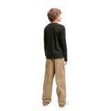 Lang�rmet T-shirt til B�rn Jack & Jones Jjurban Ls Crew Neck Sort #3