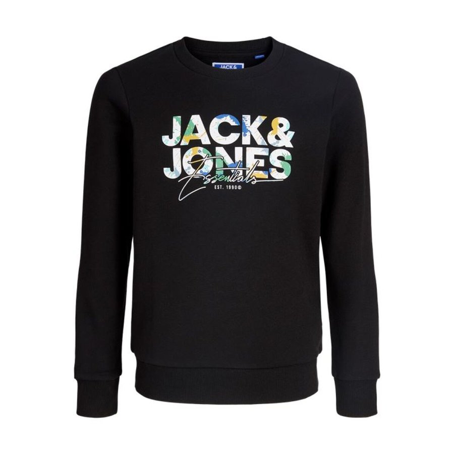 Sweaters uden H�tte til B�rn Jack & Jones Jjgeplas Crew Neck Sort #1