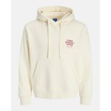H�ttetr�je til M�nd Jack & Jones JORMEADOWS SWEAT HOOD 12283868 Beige #3