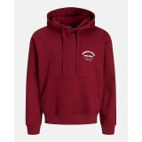 H�ttetr�je til M�nd Jack & Jones JORMEADOWS SWEAT HOOD 12283868 R�dbrun #2