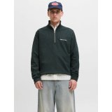 Sweaters uden H�tte til M�nd Jack & Jones JORNORREBRO EMB SWEAT HIGH NECK SN 12282899 Sort #2