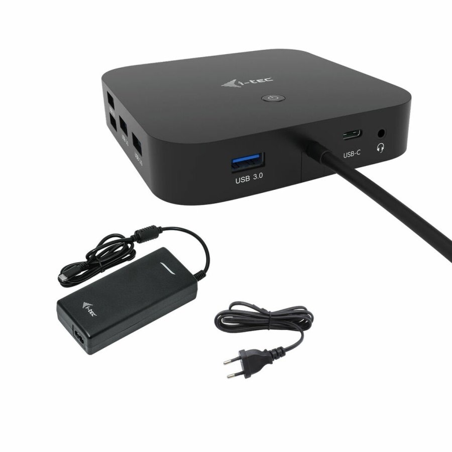 USB Hub i-Tec C31HDMIDPDOCKPD100 Sort 100 W #1