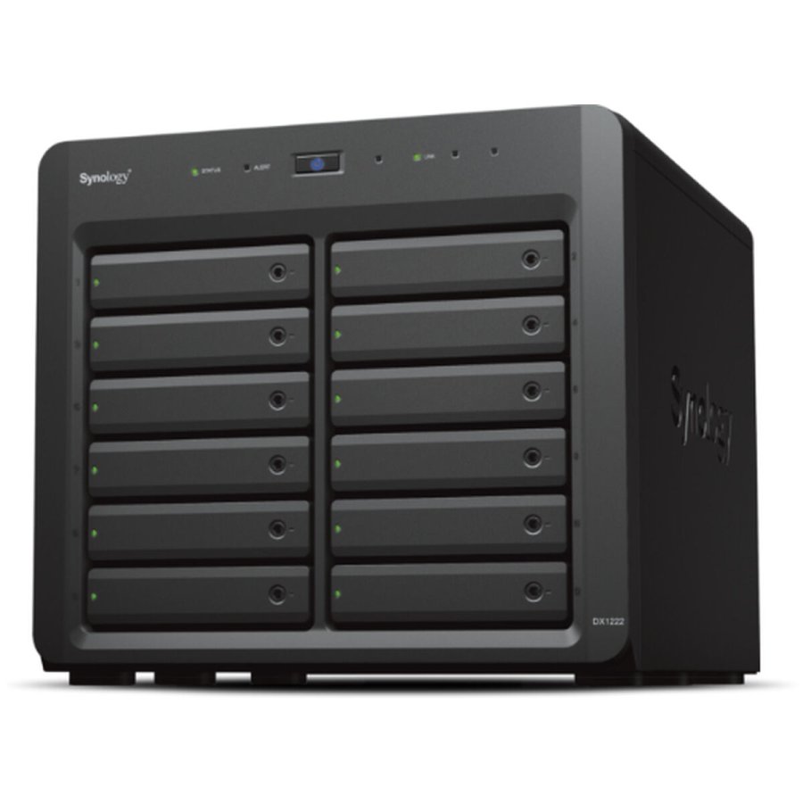 NAS-netvrkslagring Synology DX1222 Sort #1