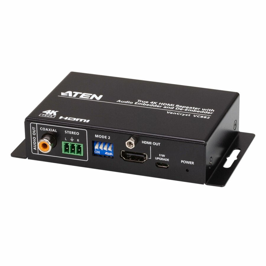 HDMI til DVI-adapter Aten VC882 Sort #1
