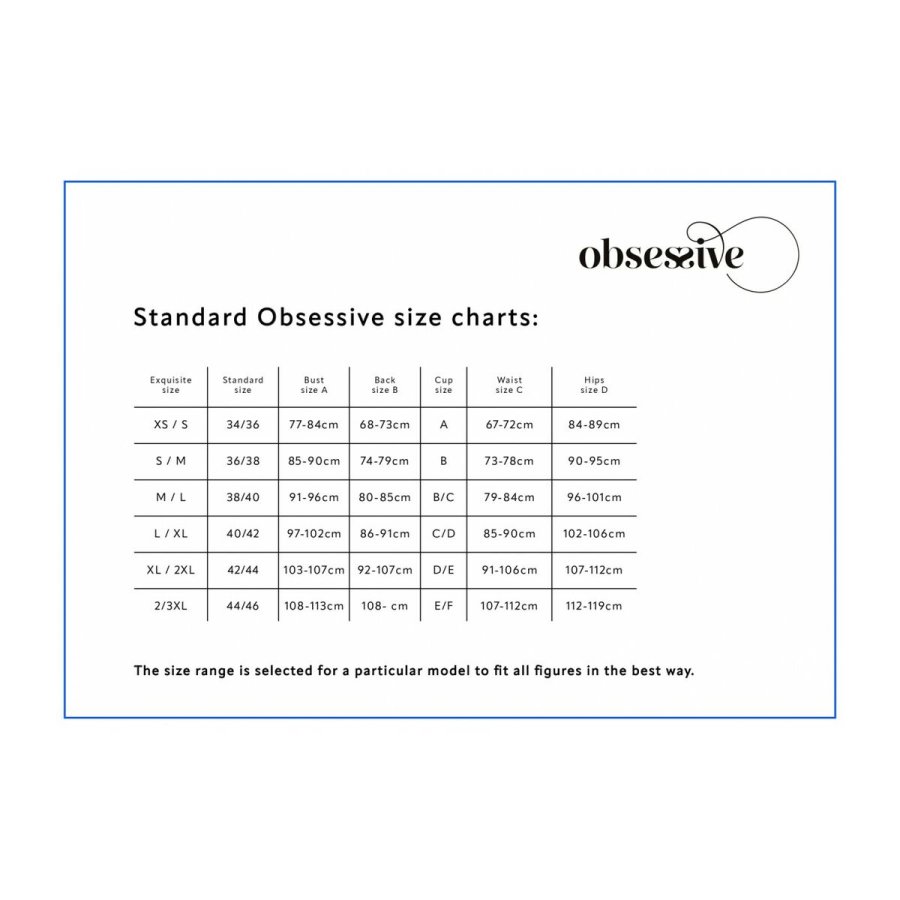 Erotisk Kostume Obsessive Stewardess Gr #6