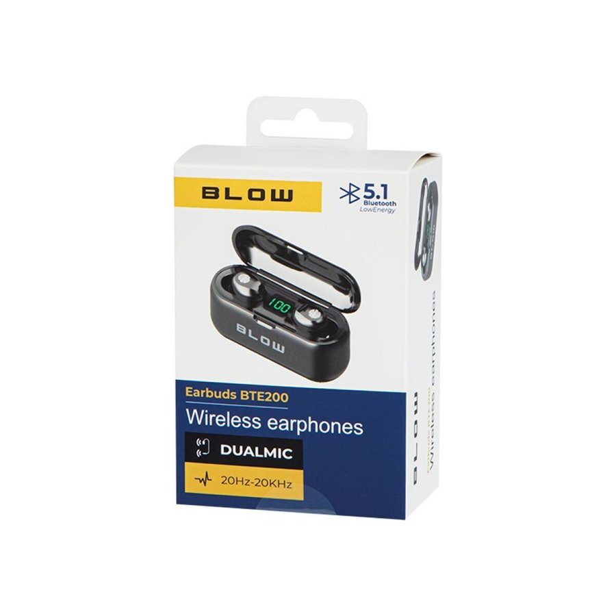 Bluetooth hovedtelefoner Blow BTE200 Sort #7