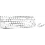 Tastatur og mus Esperanza EK122W Hvid QWERTY #1