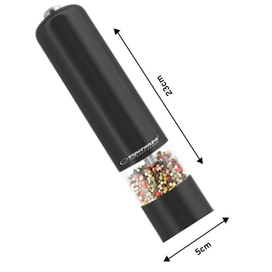 Mlle til krydderier Esperanza EKP001K Sort #6