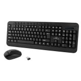 Tastatur og mus Titanum TK108 Sort Qwerty US #1