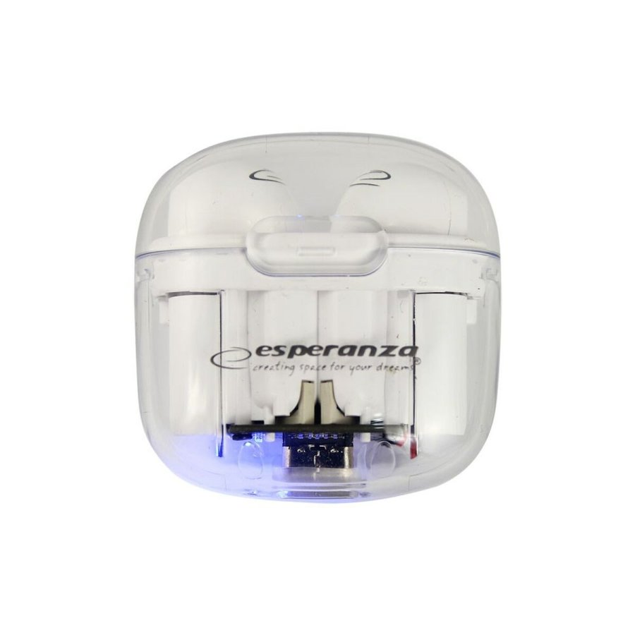 Bluetooth hovedtelefoner Esperanza EH237W Hvid #3