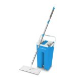 Mop with Bucket Esperanza EHS004 Bl Hvid Mikrofiber #5