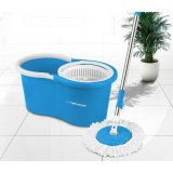 Mop with Bucket Esperanza EHS005 Bl Hvid Mikrofiber #9