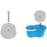 Mop with Bucket Esperanza EHS005 Bl Hvid Mikrofiber #21