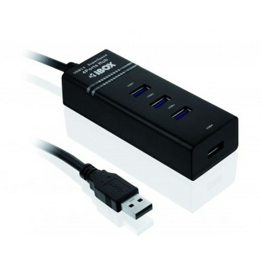 USB Hub Ibox IUH3FB Sort #1