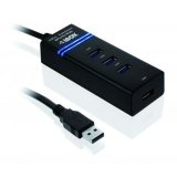 USB Hub Ibox IUH3FB Sort #8