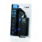 USB Hub Ibox IUH3FB Sort #15