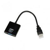 HDMI til VGA Ibox IAHV01 Sort #1