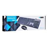 Tastatur og mus Ibox IKMS606 Qwerty US Sort QWERTY #7