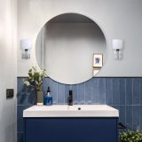 Vglampe Activejet AJE-MIRA 1P Hvid Slvfarvet Metal 40 W 23 x 21,5 x 11,5 cm (1 Dele) #2