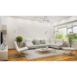 Vglampe Activejet AJE-IRMA 1P Hvid Slvfarvet Metal 40 W 13 x 17,5 x 24,5 cm (1 Dele) #3