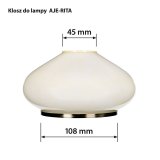Lampe Activejet Pantalla Rita 15 cm (1 Dele) #4