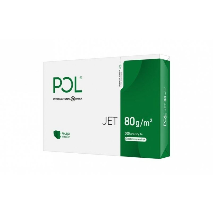 Printerpapir POL International Paper Jet Hvid A4 500 Ark #1