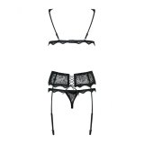 Blonde Undert�j S�t Obsessive Emperita Sort L/XL #5