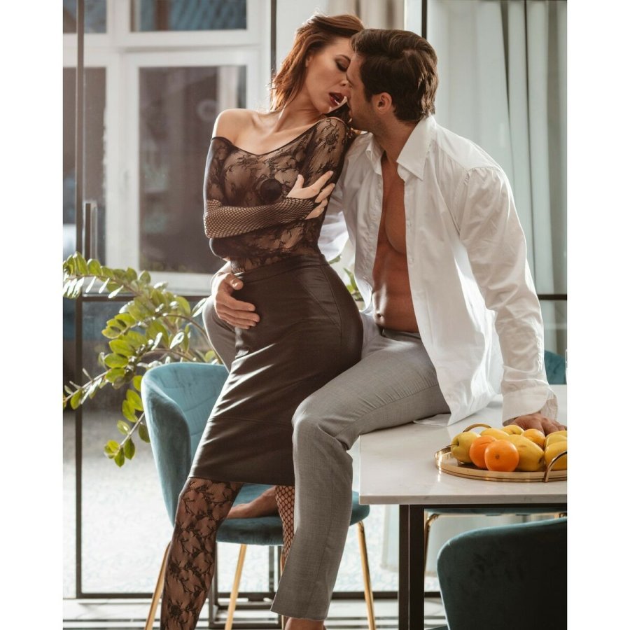 Bodystocking F210 S/M/L Obsessive F210 S/M/L Sort #4