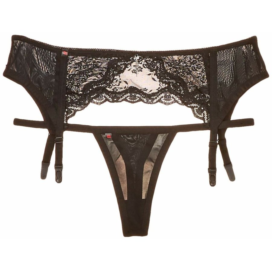 Hofteholder Obsessive Charms Sort XXL #6