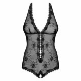 Body Obsessive Fiorenta teddy Sort S/M #1