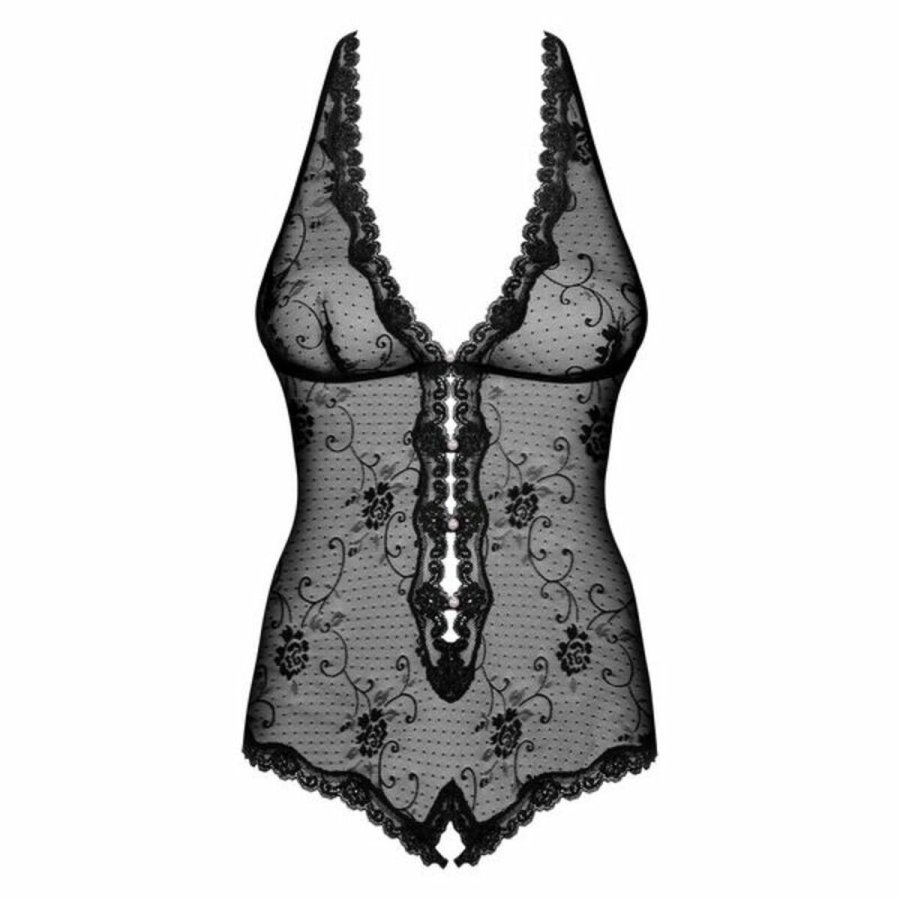 Body Obsessive Fiorenta teddy Sort S/M #1