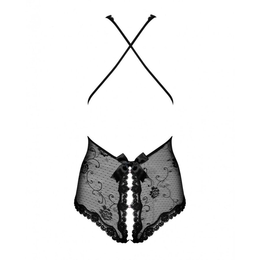 Body Obsessive Fiorenta teddy Sort L/XL #6