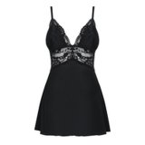 Babydoll Obsessive 810-BAB-1 S/M Sort S/M #6