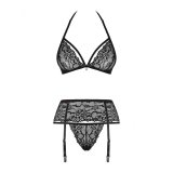 Blonde Undertj St Obsessive 838-SEG-1 Sort S/M #4